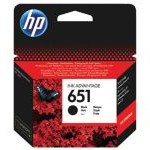 HP 651 Original Ink Advantage Cartridge, Black (C2P10AE)