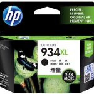 HP 934 XL High Yield Original Ink Cartridge, Black (C2P23AA)