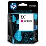 HP 18 Original Ink Cartridge, Magenta (C4938A)