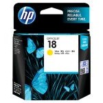 HP 18 Original Ink Cartridge, Yellow (C4939A)