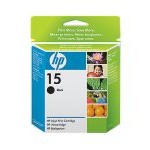 HP 15 Large InkJet Cartridge - Black (C6615DE)