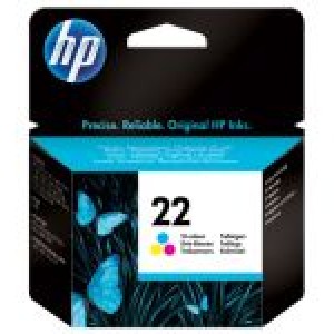 HP 22 Original Ink Cartridge, Tricolor (C9352AE)