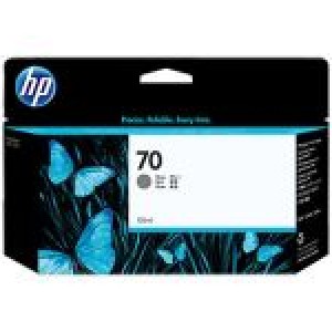HP 70 130ml Ink Cartridge - Grey (C9450A)