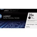 HP 35A Original LaserJet Toner Cartridges, Black (Pack of 2) (CB435AD)