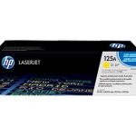 HP 125A LaserJet Toner Cartridge - Yellow (CB542A)
