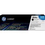 HP 304A LaserJet Toner Cartridge - Black (CC530A)