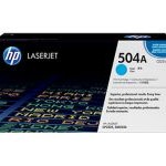 HP 504A LaserJet Toner Cartridge - Cyan (CE251A)