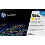 HP 504A LaserJet Toner Cartridge - Yellow (CE252A)