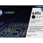 HP 649X High Yield Original LaserJet Toner Cartridge, Black (CE260X)