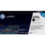 HP 650A LaserJet Toner Cartridge - Black (CE270A)
