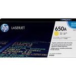 HP 650A LaserJet Toner Cartridge - Yellow (CE272A)