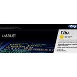 HP 126A Original LaserJet Toner Cartridge, Yellow (CE312A)