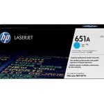 HP 651A LaserJet Toner Cartridge - Cyan (CE341A)