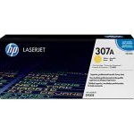 HP 307A LaserJet Toner Cartridge - Yellow (CE742A)