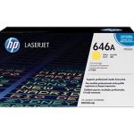 HP 646A LaserJet Toner Cartridge - Yellow (CF032A)