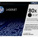 HP 80X High Yield Original LaserJet Toner Cartridge, Black (CF280X)