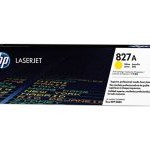 HP 827A LaserJet Toner Cartridge - Yellow (CF302A)
