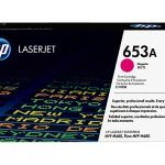 HP 653A Original LaserJet Toner Cartridge, Magenta (CF323A)