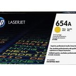 HP 654A Original LaserJet Toner Cartridge, Yellow (CF332A)