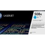 HP 508A Original LaserJet Toner Cartridge, Cyan (CF361A)