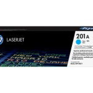 HP 201A Original LaserJet Toner Cartridge, Cyan (CF401A)