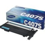 Samsung CLT-C407S Toner Cartridge, Cyan