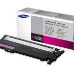 Samsung CLT-M406S Toner Cartridge, Magenta (SU254A)