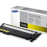 Samsung CLT-Y406S Toner Cartridge, Yellow (SU464A)