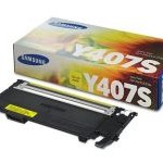 Samsung CLT-Y407S Toner Cartridge, Yellow (SU476A)