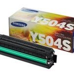 Samsung CLT-Y504S Toner Cartridge, Yellow (SU504A)