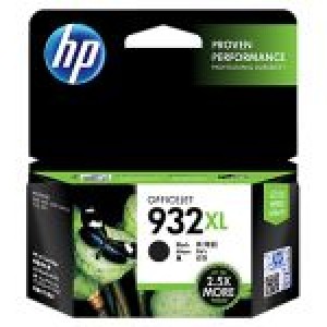 HP 932XL High Yield Original Ink Cartridge, Black (CN053AA)