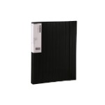 Clipp 2 Ring Binder D type A4 Black, CP-F44428250