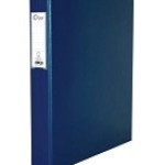Clipp 2 Ring Binder D type A4 Nvy Blue BX=20EA, CP-F44428251N