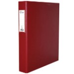 Clipp 2 Ring Binder D type A4 Maroon MY, CP-F4442825GM
