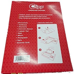 Clipp Laminating pouches A3, CP-L303426A