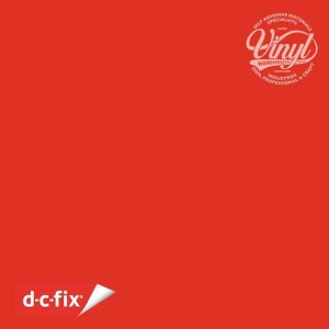 DC Fix Plain Mat 45cmx15m Red, DC-200-1268