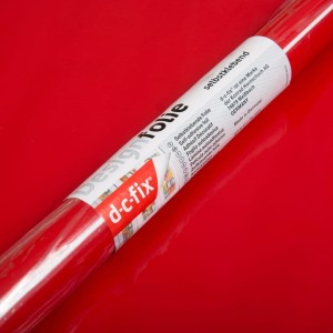 DC Fix Plain Gloss 45cmx2m SGreenl Red, DC-346-0161