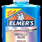 Elmer's Elmer's Liquid Glue Metalic Blue 147 ml, EM-2109503