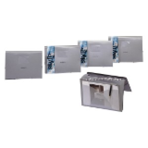 Foldermate Expanding File w/elast Bx=10 -SPS, FE-137-SR