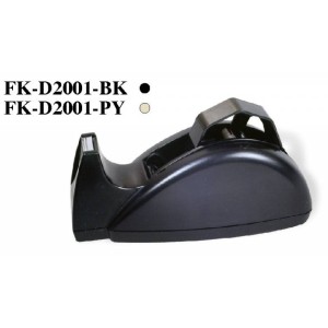 Fantastick Tape dispenser -1"& 3"dual core-Black-Large, FK-D2001-BK-N