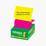 Fantastick Pop-up Notes in dispenser, YellowF, PinkF, FK-NP23260-YPF