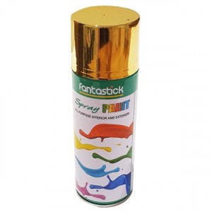 Fantastick Spray Paint Acrylic 400 ml Gold, FK-SP-AC400-GD