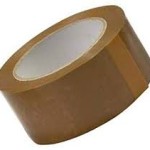 Fantastick Pckg Tape 48mm*100yds Brown (Car=36rol), FK-T100-01N