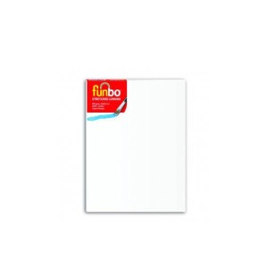 Funbo Stretched canvas 380 gms 20x20 cm, FO-114002020