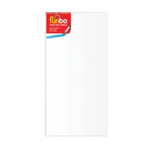 Funbo Stretched canvas 380 gms 30X60 cm, FO-114003060
