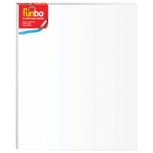 Funbo Stretched 3D canvas 380 gms 50X60 cm, FO-115005060