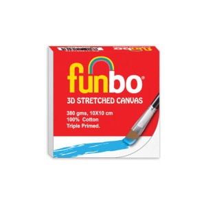 Funbo Stretched 3D canvas 380 gms 50X70 cm, FO-115005070