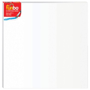 Funbo Stretched 3D canvas 380 gms 60X60 cm, FO-115006060