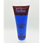 Funbo ACRYLIC Tube 100ml 38 COBALT BLUE, FO-AC-100-038