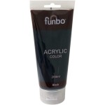 Funbo ACRYLIC Tube 100ml 51 BLACK, FO-AC-100-051
